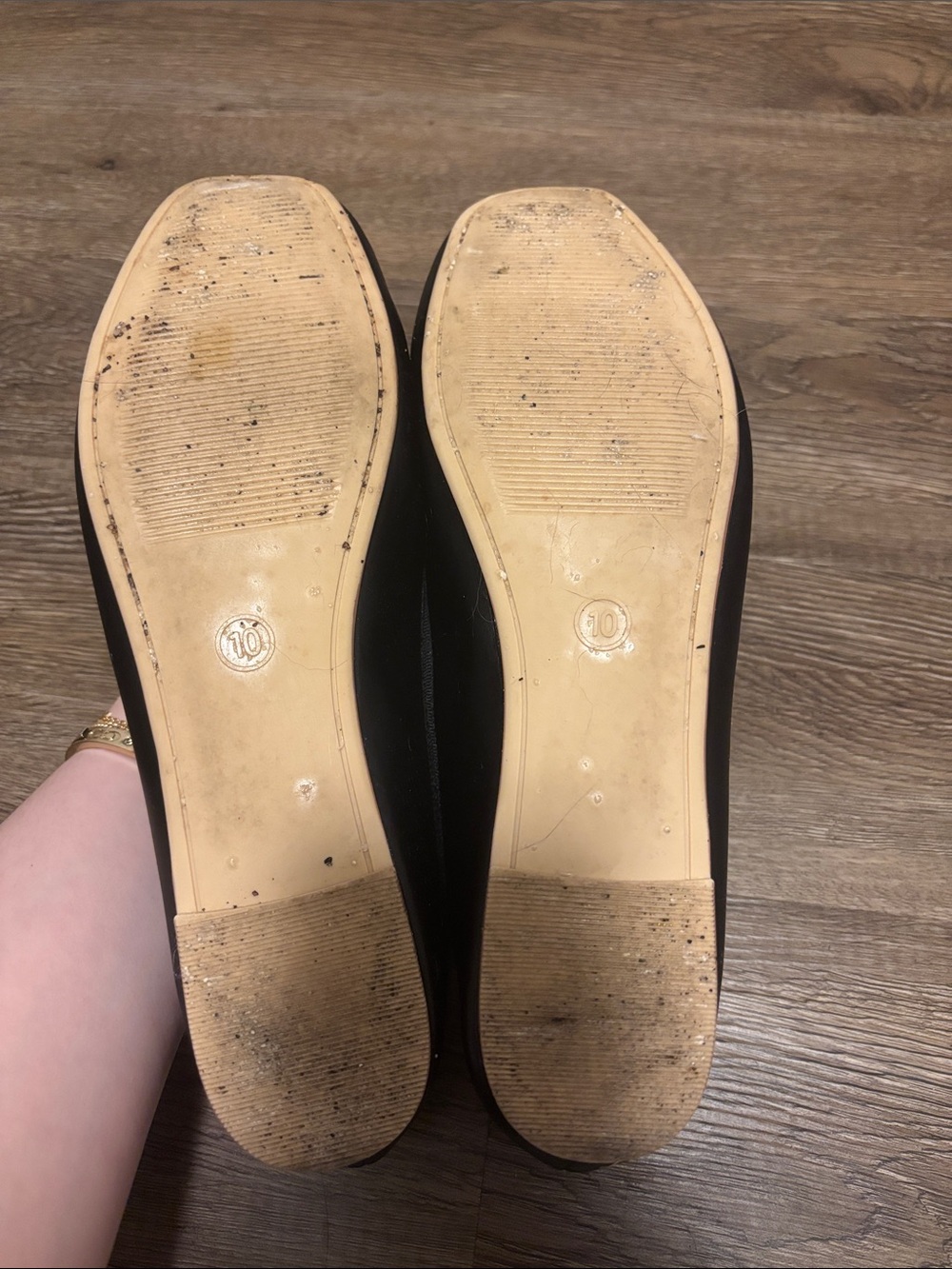 women’s jackie ballet flats with memory foam insole: cushioned footbed, slip on - Picture 3 of 5